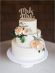 Mint Shabby Chic Wedding Winter Wedding Cake Tiered Wedding Cake Simple Wedding Cake