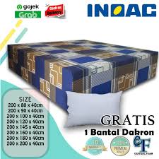 Inoac kasur busa inoac no.1 ukuran 200 x 180 x 10 cmrp870.000: Promo Kasur Busa Inoac Tebal 40cm Asli Original Central Foam 200 X 80 X 40 Kab Tangerang Central Foam Tokopedia