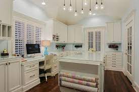 The desk and pegboard will readily fit. 50 Amazing And Practical Craft Room Design Ideas And Inspirations Sewing Room Design Craft Room Design Craft Room Storage