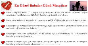 En güzel babalar günü mesajları. En Guzel Babalar Gunu Mesajlari Komikler Burada
