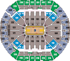 Oracle Arena Seating Chart Warriors Games