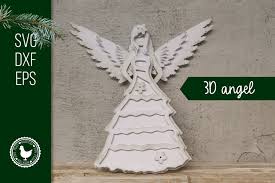 Download Angel Cardstock 3d Graphic By Boertiek Creative Fabrica PSD Mockup Templates