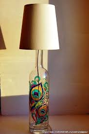 40 Intelligent Ways To Use Your Old Wine Bottles Glass Painting Ideas Happyshappy I started doing mehendi designs on it. glass painting ideas