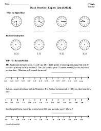 4th Grade Elapsed Time Worksheets Time Worksheets 3rd Grade Math Worksheets Elapsed Time Worksheets