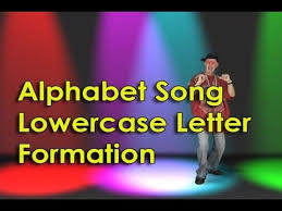 The actions are so fun, and the words are a bit of a tongue twister the kids. Move To The Alphabet Alphabet Songs Letters Song The Alphabet Jack Hartmann Letter Song Alphabet Songs Kindergarten Songs