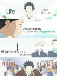 I believe shoko has always been in love with shoya whereas shoya is oblivious of his emotions until quotes from a silent voice, v. Pin On Koe No Katachi