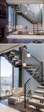 This Modern Beach House Is A Replacement For A Home That Was Destroyed In A Hurricane House Stairs Modern Beach House Modern Staircase