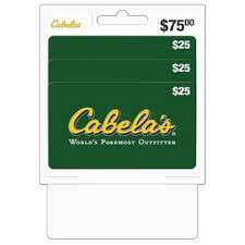 Check spelling or type a new query. Cabela S 75 Value Gift Cards 3 X 25 Sam S Club