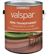 Valspar Semi Transparent Concrete Stain Available Colors