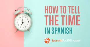 Como verbo transitivo do, unido a muchos nombres, expresa actividades, como to do the gardening, to do the ironing y to do the shopping. Telling Time In Spanish Everything You Need To Know
