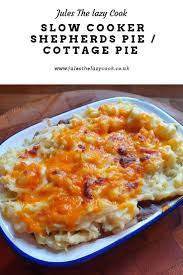 Slow Cooker Shepherds Pie Cottage Pie Slimming World Easy Slow Cooker Recipes Slow Cooker Recipes Cottage Pie
