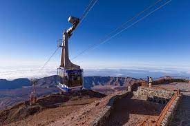The cabins have a capacity of up to 44 people. Teide Seilbahn Nationalpark El Teide Tenerife