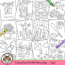 Spring coloring pages for 1st grade. Spring Coloring Pages Preschool Kindergarten First Grade Made By Teachers