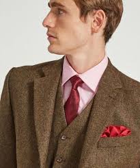 Light Brown Tweed Suit