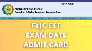 Mht cet exam date 2021 announced; Fyjc Cet Exam Date 2021 New Admit Card Download