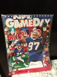 1992 Nfl Gameday Program Miami Dolphins Vs Buffalo Bills 11 16 92 Miami Dolphins Gameday Buffalo Bills