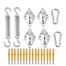 Maybe you would like to learn more about one of these? Buy Pety Shade Sail Hardware Kit For Rectangle Sun Shade Sails Mounting Hanging Installation Accessory At Affordable Prices Free Shipping Real Reviews With Photos Joom