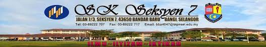 Sekolah menengah kebangsaan seksyen 7 shah alam. Sekolah Kebangsaan Seksyen 7 Bandar Baru Bangi Selamat Kembali Ke Sekolah Murid Prasekolah Sks7