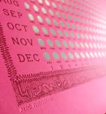 An Elegant 2017 Letterpress Lunar Calendar By Alec Thibodeau Lunar Calendar Letterpress Printing Letterpress