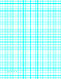 Printable Graph Paper With Ten Lines Per Inch And Heavy