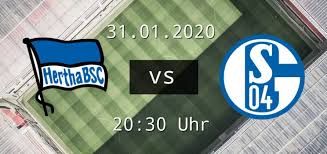The opposition between schalke 04 и hertha bsc during the previous football game on 04.02.2020 ended with the following score: Berlin Empfangt Den Fc Schalke 04 Fussball News De