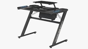 There are many gaming desks now available on the market in 2021. Computer Gaming Desk Langholm Mit Led Schwarz 3d Modell 44 Max Obj Fbx Dwg 3ds Free3d