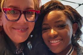 First day of DNC please enjoy me wandering into @joyannreid's live shot and  some other stuff