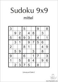 Hier können sie viele sudokus online lösen, ausdrucken oder sich bei der auflösung ihrer eigenen sudokus helfen lassen. Sudoku Vorlage Mittel Sudoku Ratsel Sudoku Ratsel Zum Ausdrucken