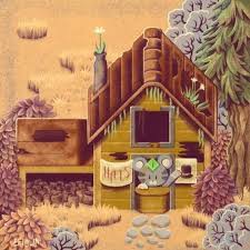 Stardew Valley Art Hat Mouse Cindersap Forest By Efiolin Stardew Valley Stardew Valley Art Stardew Valley Farm Design