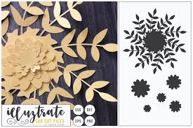 Download Paper Cut Flowers Svg Cut File Paper Cutting Bundle Diy Free Design Of The Week Design Bundles