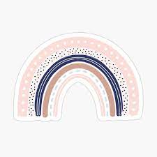 Download this rainbow cute aesthetic pastel color printable sticker and decoration, rainbow pattern, wallpaper, rainbow sticker png clipart image with . Rainbow Pastel Pink Sticker By Jamie Maher Rainbow Stickers Cool Stickers Bubble Stickers