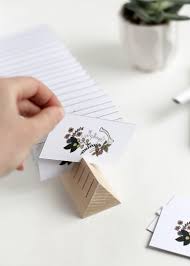 A couple of quick modifications to the dimensions and you've got a slim card case or minimalist wallet. Diy Wooden Business Card Holder The Merrythought
