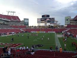 Tampa bay's tom brady (age 43) is looking for another ring to help solidify his case as the best qb in nfl history while kansas city's patrick mahomes (age 25) it's the kansas city chiefs vs the tampa bay buccaneers at raymond james stadium. Raymond James Stadium Section 125 Home Of Tampa Bay Buccaneers South Florida Bulls Tampa Bay Vipers