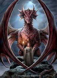 The Guardian Dragon Anne Stokes Fantasy Art Pinterest Dragon Dragon Art And Dragon Illustration