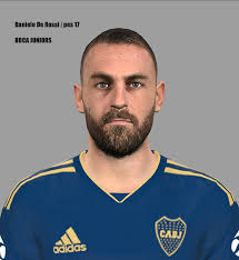 De rossi rejected the chance to move into a director's role saying that he still feels like a player and wanted to pursue a new adventure elsewhere. Potato Patch Daniele De Rossi Boca Pes 17 Trabajo De Facebook