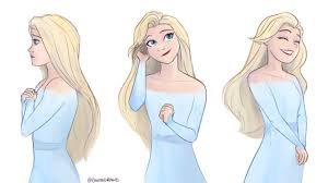 Elsa With Her Hair Down Got Me Like Frozen Disney Movie Disney Frozen Elsa Disney Elsa