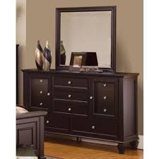 Asian hardwood, asian tropical wood and mdf. Coaster Sandy Beach Panel Bedroom Set In Cappuccino 201991