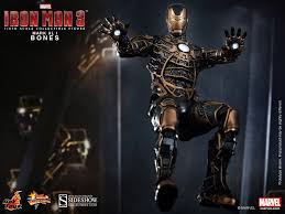 Hot toys mms213 exclusive iron man 3 silver centurion (mark xxxiii) 33. Marvel Iron Man Mark Xli Bones Sixth Scale Figure By Hot T Sideshow Collectibles