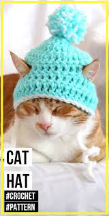 Crochet Cat Hat Pattern Cat Hat Pattern Crochet Cat Hat Cat Beanie