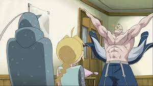 Fullmetal alchemist (鋼の錬金術師, hagane no renkinjutsushi) is a japanese manga series written and illustrated by arakawa hiromu, with two anime adaptations made by bones studio. Armstrong Healing Fullmetal Alchemist Brotherhood Youtube