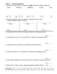 Leave me a comment in the box below. Ws 4 5 Percent Composition And Empirical Formula 10th 12th Grade Worksheet Lesson Planet Dubai Khalifa