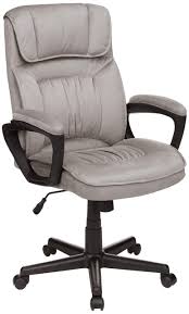 Amazonbasics Classic Office Desk Computer Chair Adjustable Swiveling Ultra Soft Microfiber Light G Classic Office Desks Luxury Office Chairs Office Chair