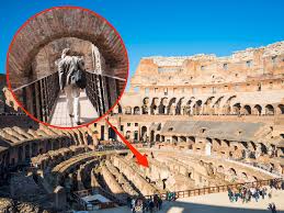 The colosseum or flavian amphitheatre is a large ellipsoid arena built in the first century ce by the cite this work. Photos Underground Of Rome Colosseum Open For First Time In Centuries