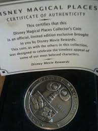 19 disney movie rewards coupons now on retailmenot. Disney Magical Places Coin Wall E Disney Movie Rewards Magical Places Coins