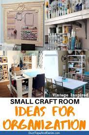 Organized Craft Rooms 7 Small Craft Rooms On A Budget Small Craft Rooms Craft Organization Craft Room Organization