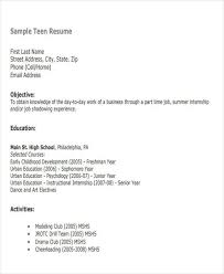 If you have trouble with this sample resume, contact us at email protected while this kind looking for resume template for students first job barrest info? Resume For Teenager First Job How To Create A Resume For A Teenager 13 Steps With Pictures But For Teenagers Just Entering The Workforce Writing A Strong Resume With No