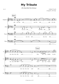 Maybe you would like to learn more about one of these? My Tribute To God Be The Glory Sheet Music For Bass Solo Musescore Com