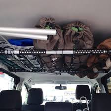 あの手この手で車の積載スペースを120 活用する 収納テクニック おすすめ道具 camp hack キャンプハック ハイエース 収納 インテリア バー ハイエース 内装