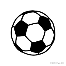 Silhouette soccer goalkeeper blocking the balll clipart. Transparent Soccer Ball Clipart Free Png Image Illustoon