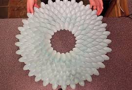 Handmade jute wall mirror decoration idea. Diy Mirror Frame Made With Plastic Spoons